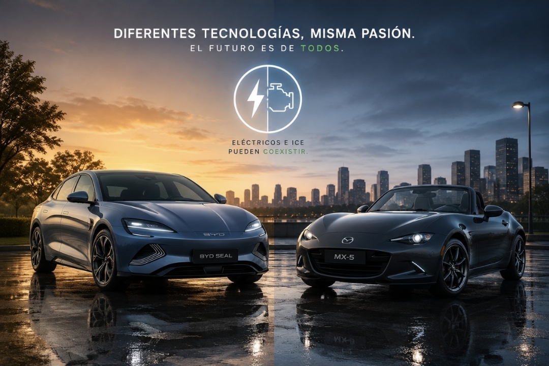 Eléctricos vs combustión: la guerra que no existe